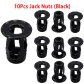 Nut (10Pcs) Black