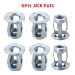 Nut (6Pcs) Zinc