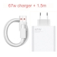 EU charger and 150cm