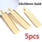 10x50mm Gold 5pcs