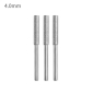 3pcs 4.0mm silver