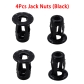 Nut (4Pcs) Black