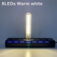 8LEDs Warm White