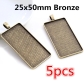 25x50mm Bronze 5pcs