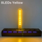 8LEDs Yellow